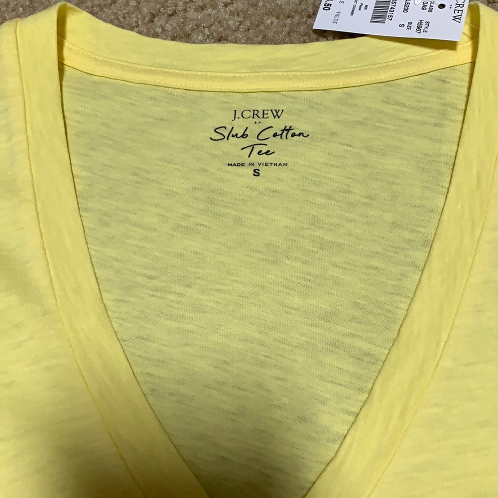 COPY - J.Crew Slub cotton tee Sz S (NWT) - Picture 2 of 2